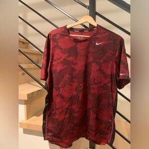 Men’s Nike Running Dri-fit Camo Athletic Shirt large